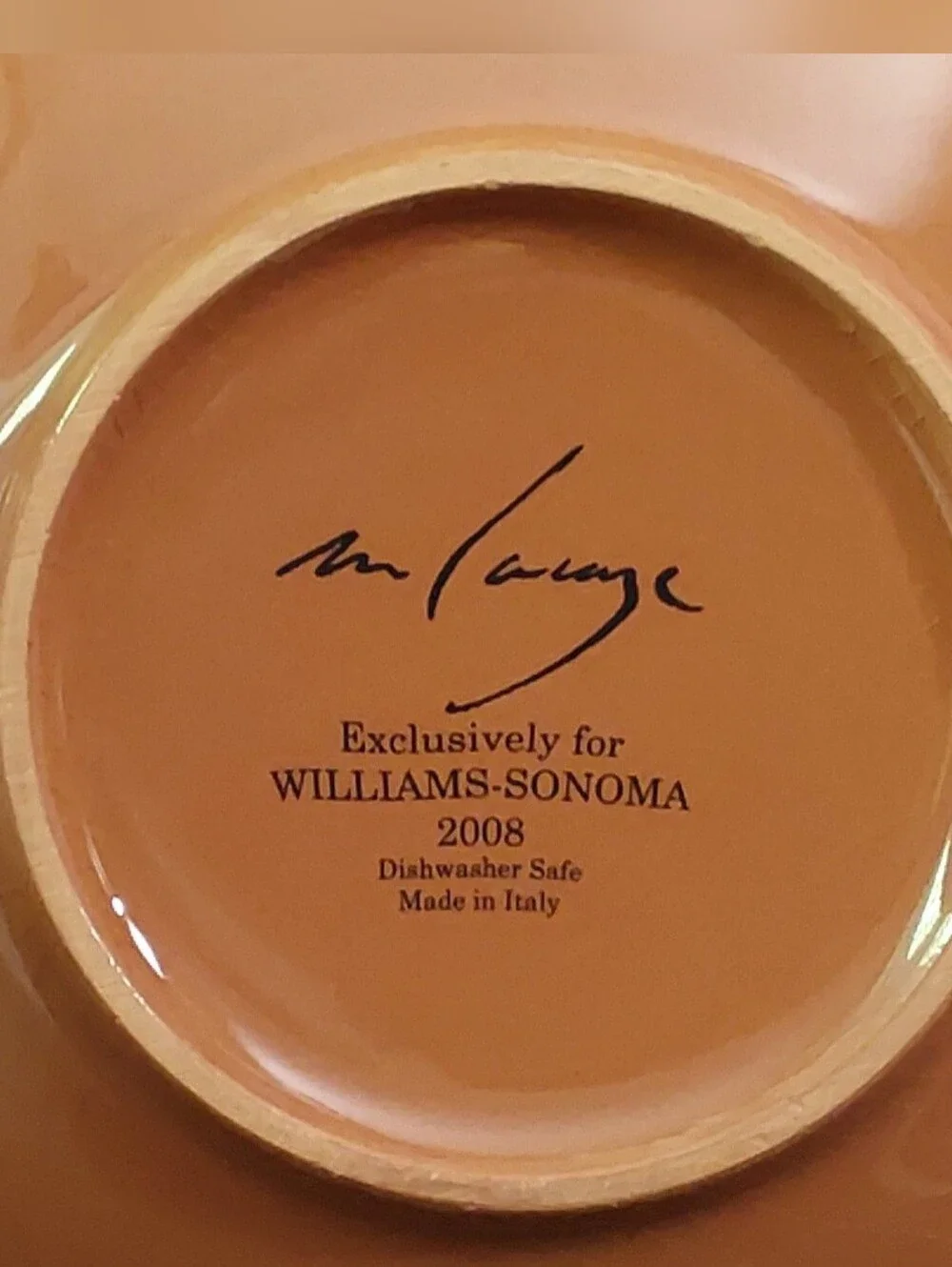 NEW Williams-Sonoma PAYSAGE SOUP/PASTA Bowls 10 in Dia STYLE B